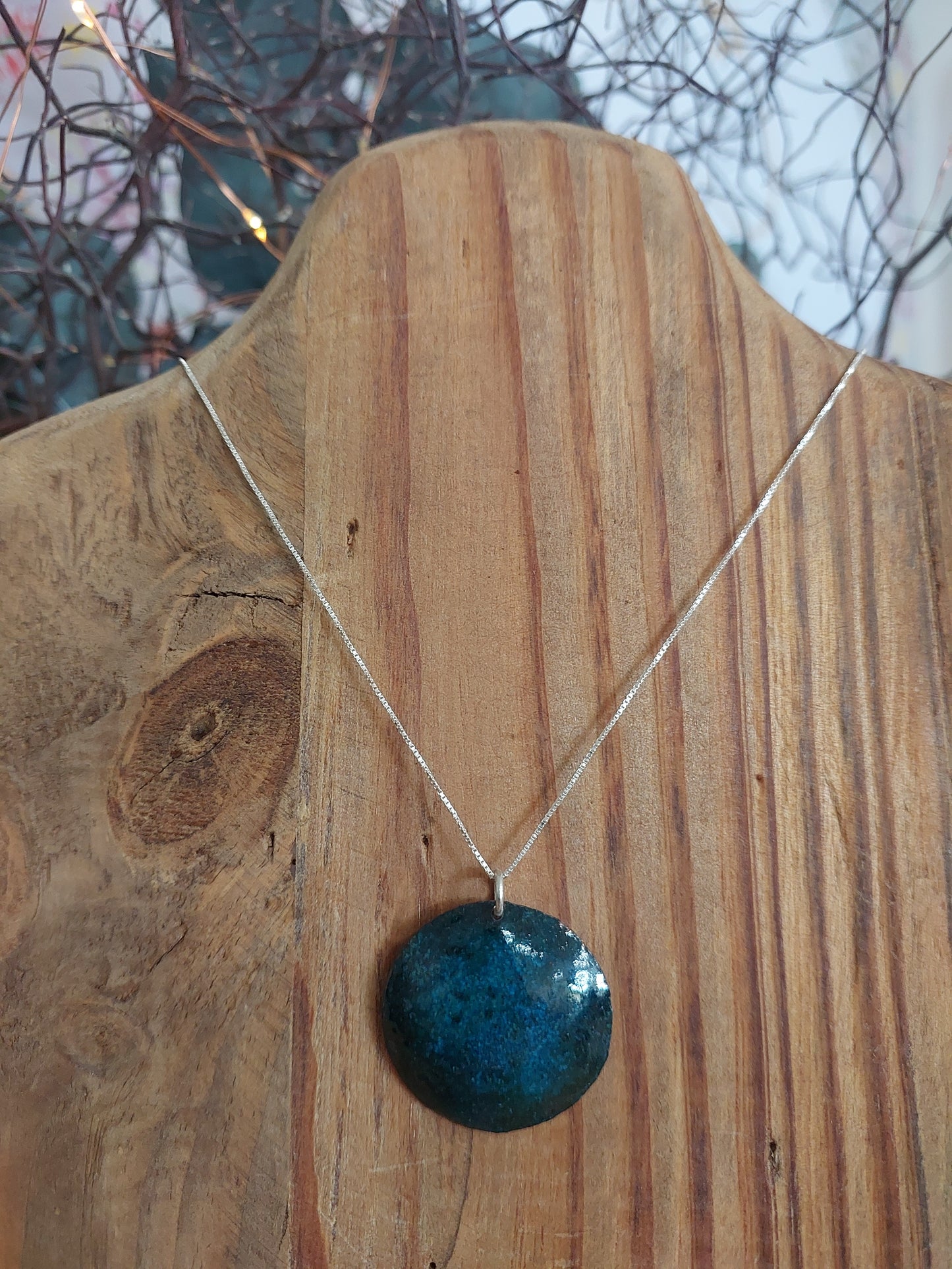 Enamel Necklace