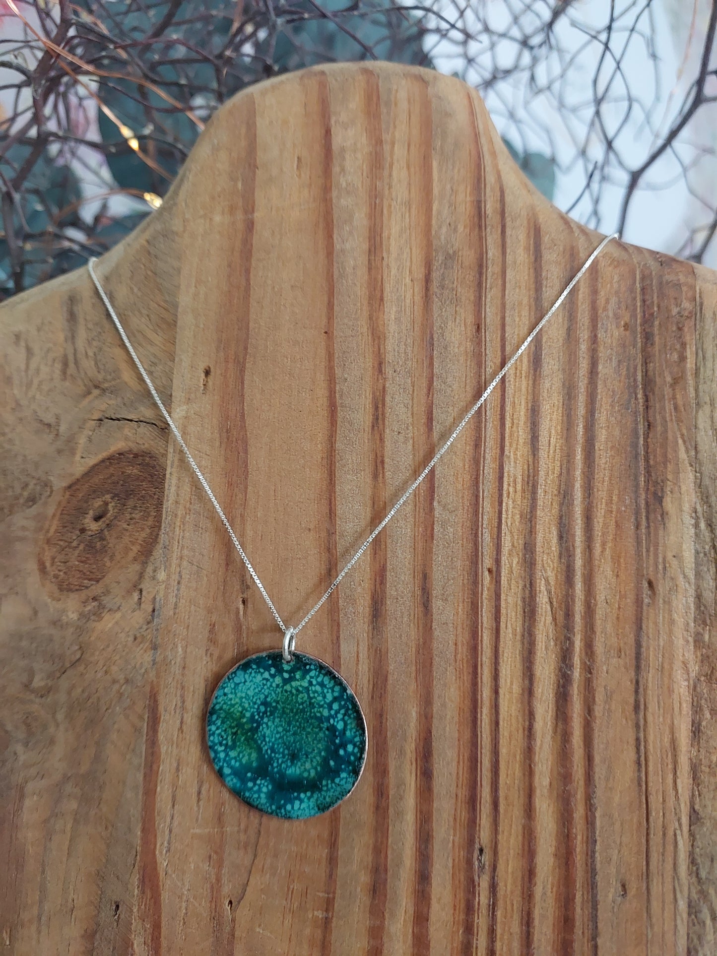 Enamel Necklace