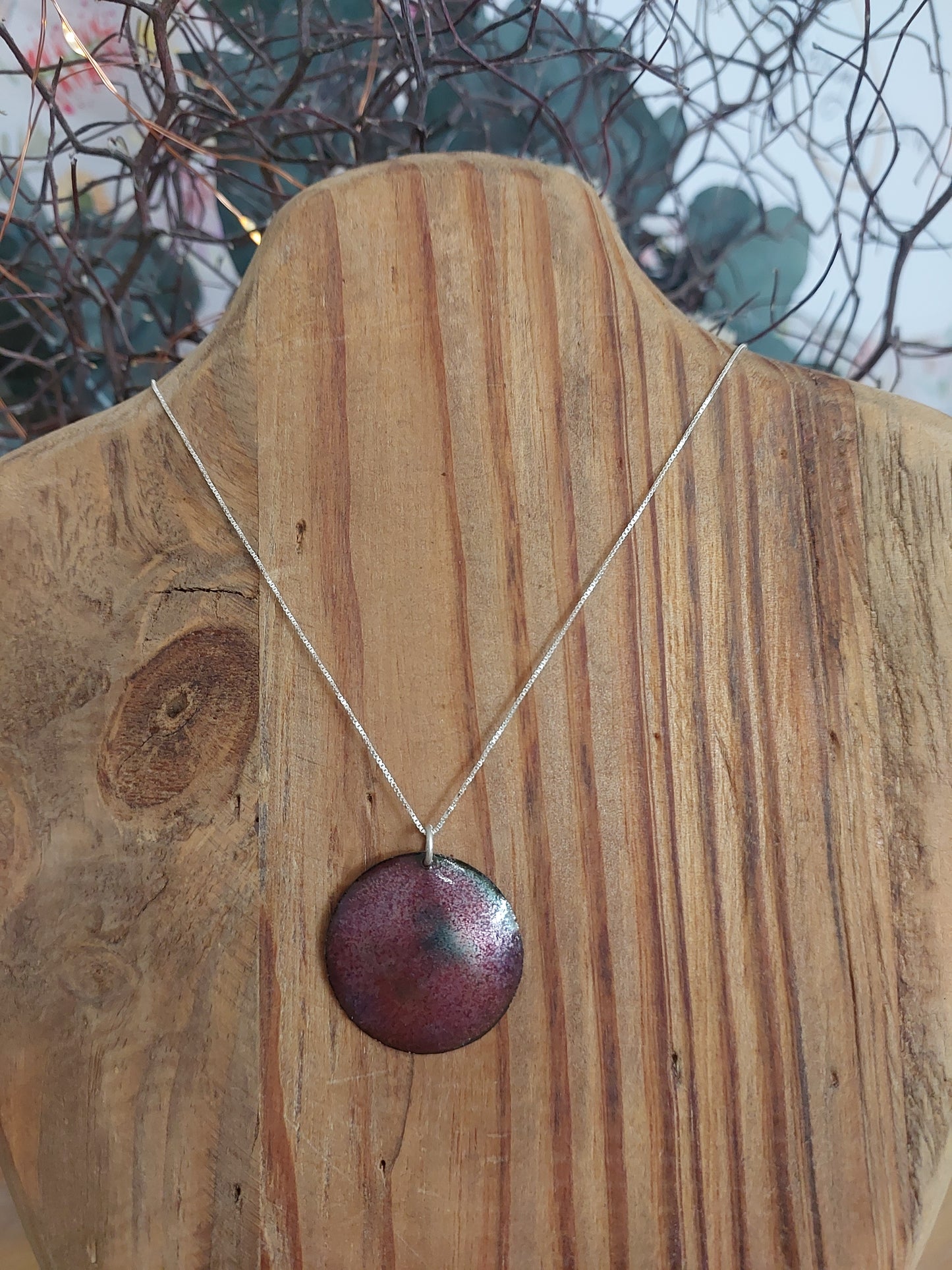 Enamel Necklace
