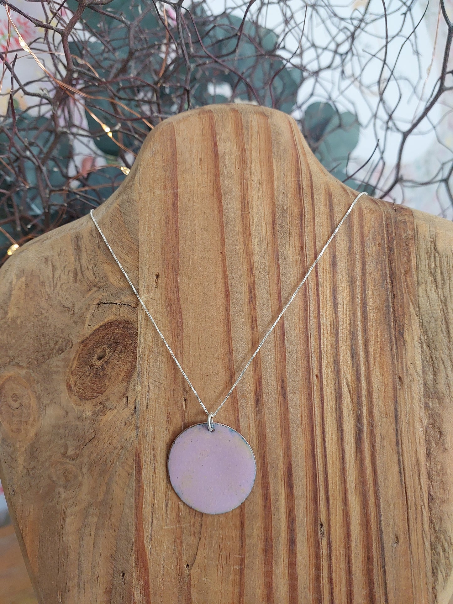 Enamel Necklace