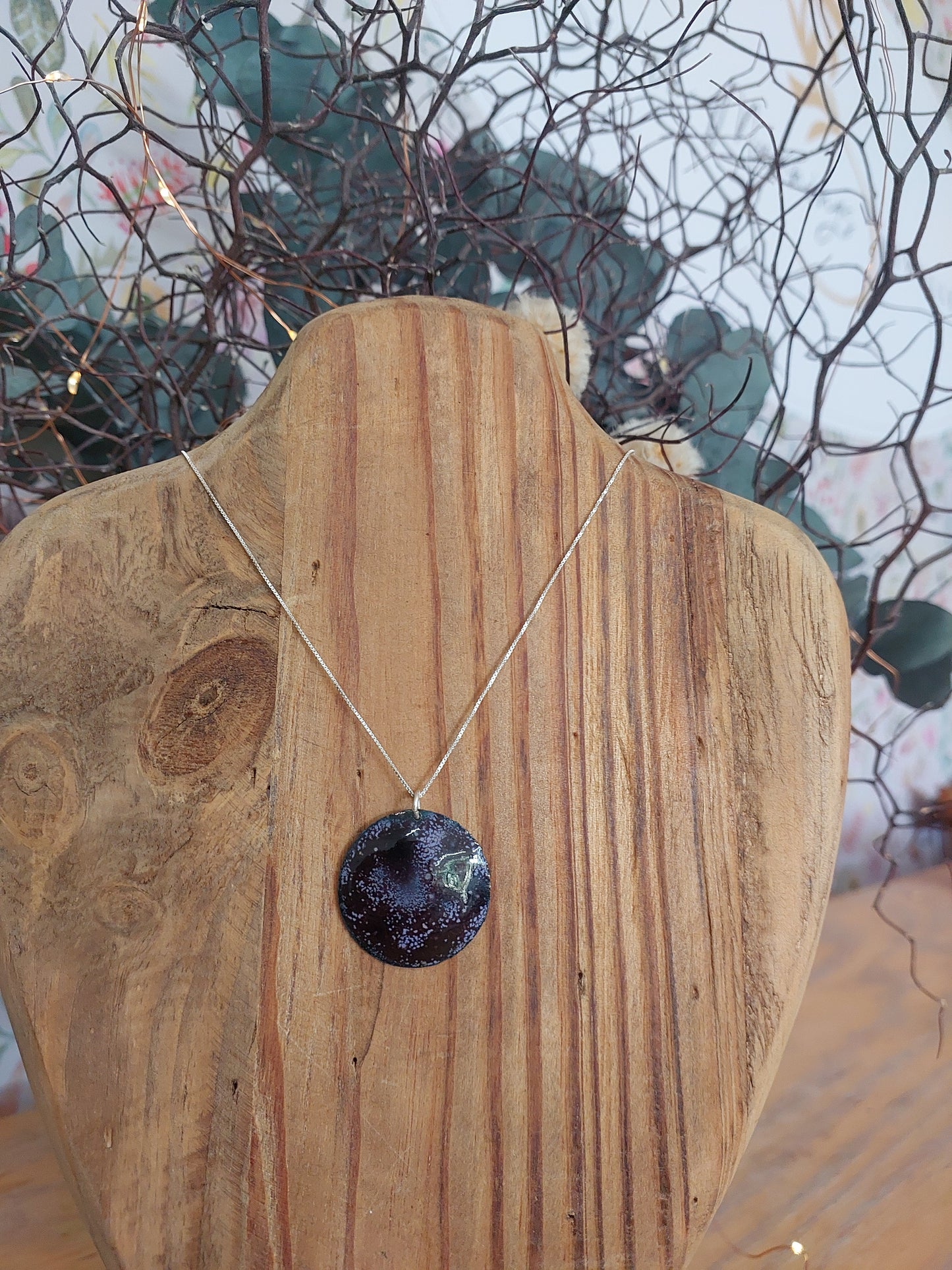 Enamel Necklace