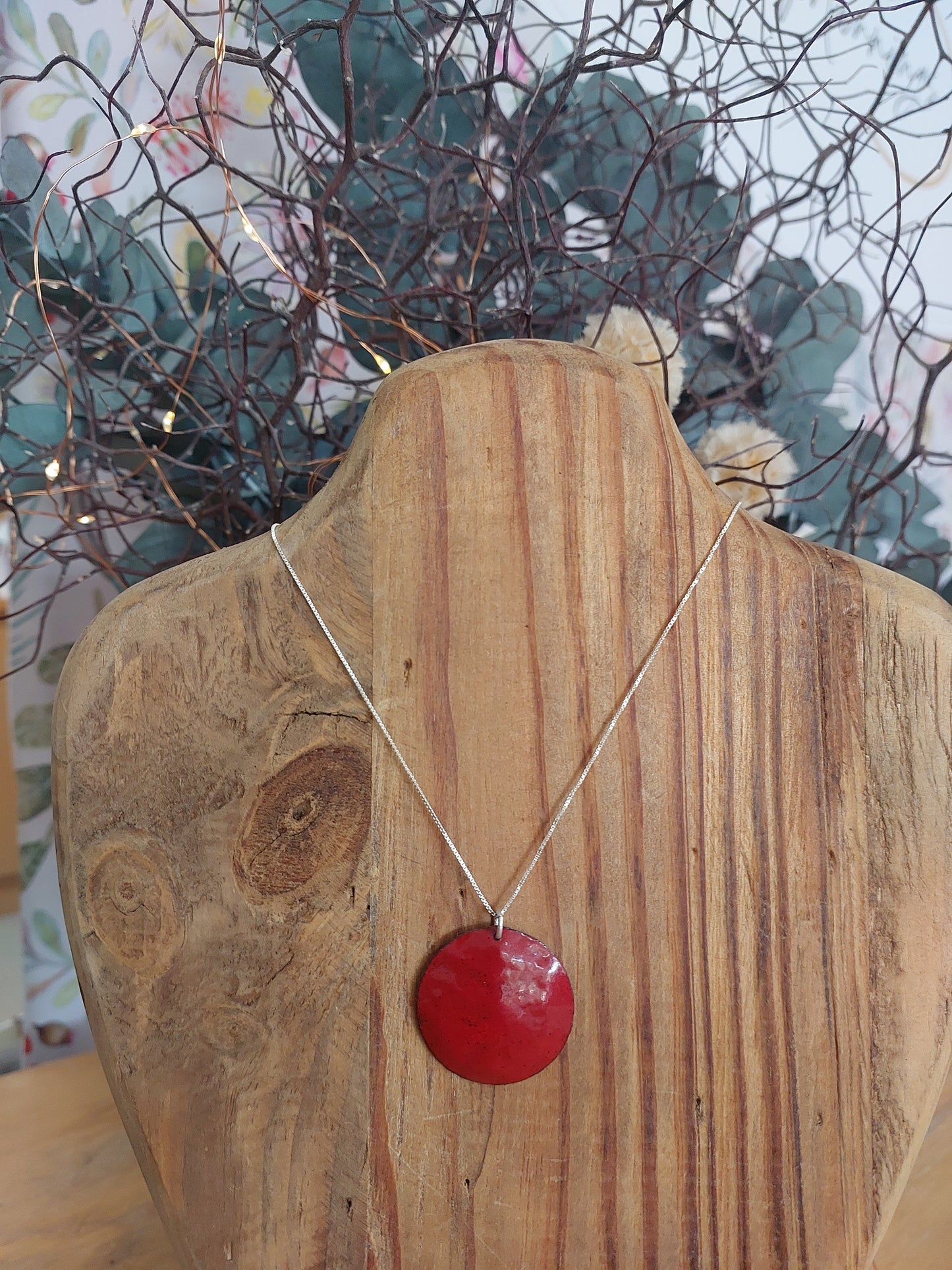 Enamel Necklace