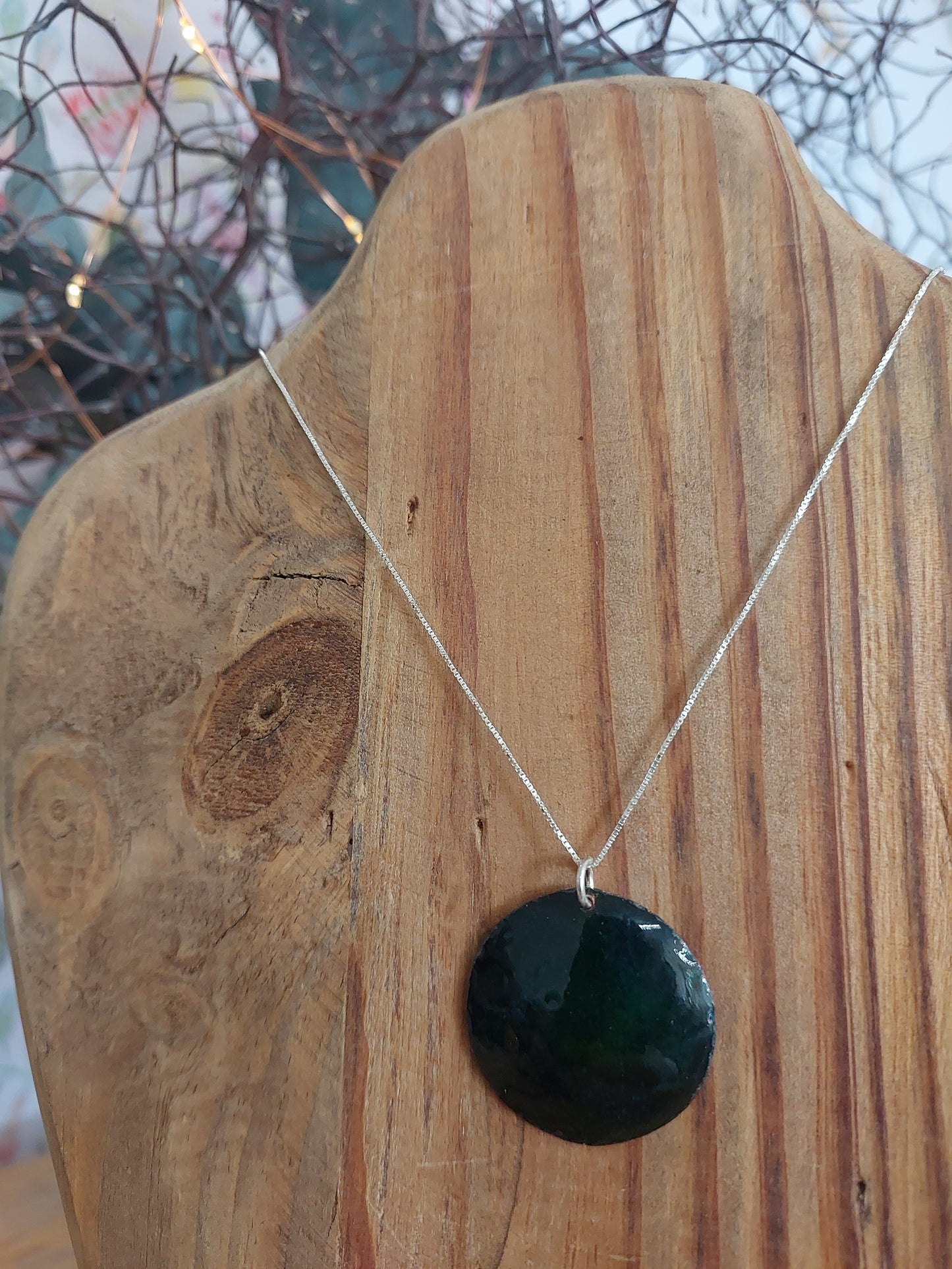 Enamel Necklace
