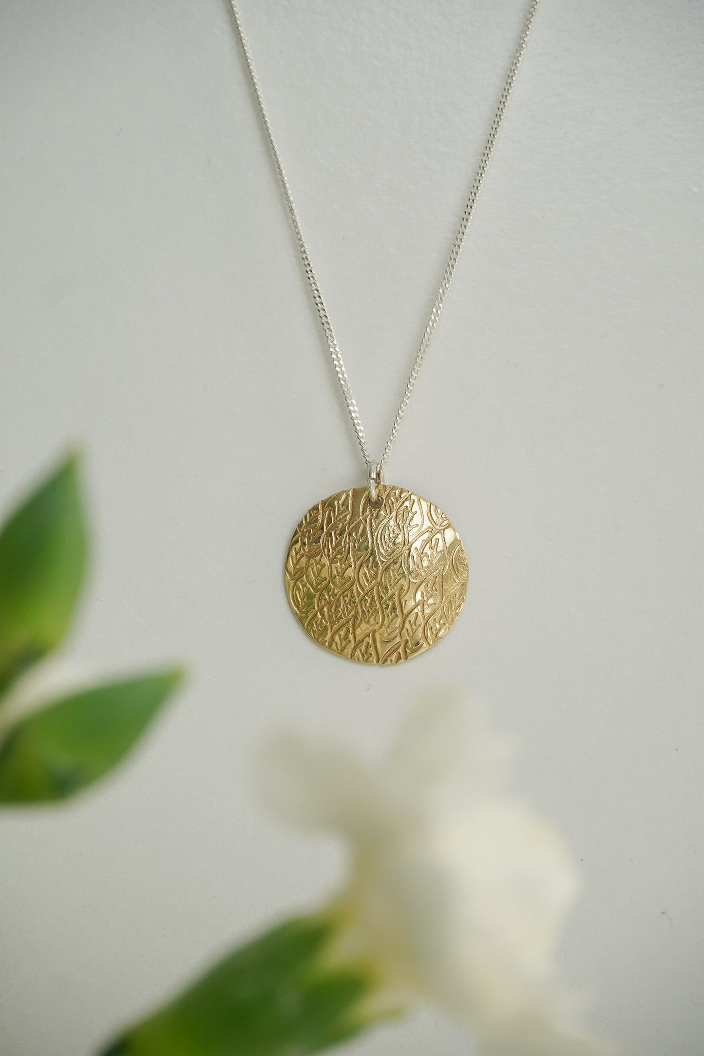 Jasmine Leaf Brass