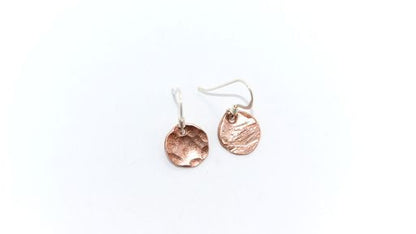 Cooper Disc Earrings - Sarah Munnings Jewellery