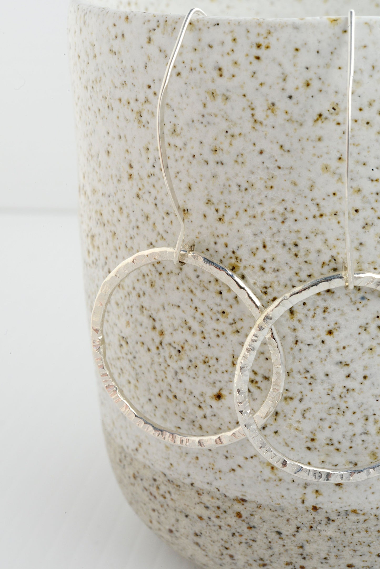 Hoop Earrings - Rose Gold, Silver Copper or Brass - Sarah Munnings Jewellery