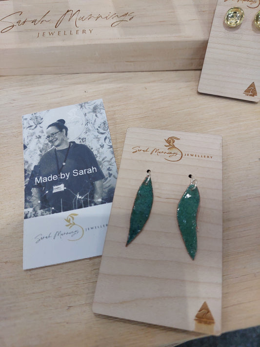 Wooden earring cards