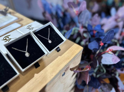 Australian Botanical Earrings - fine silver