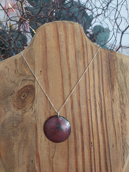Enamel Necklace