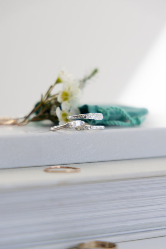 Dainty wildflower ring