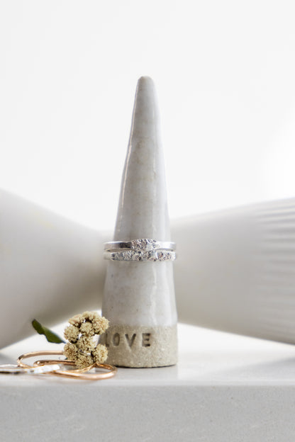 Dainty wildflower ring