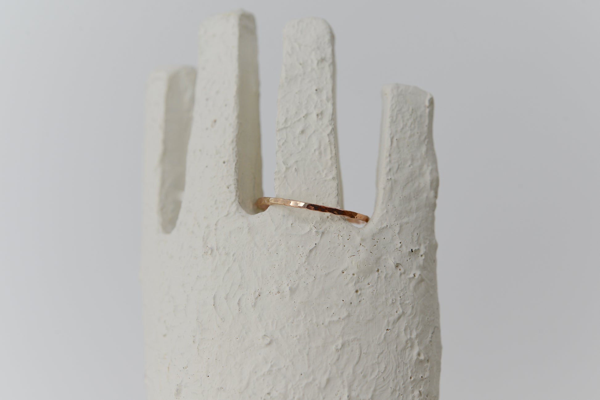 Rose Gold stacker - Sarah Munnings Jewellery
